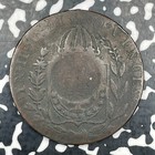 1831-r Brazil 40 Reis Counter Stamped On 80 Reis Lot n3018