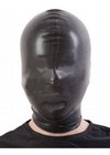 Super Sale Latex All Over Face Mask - Rubber Hood Fetishwear - Black Or Red  109