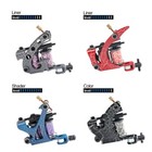 Solong Complete Tattoo Kit 4 Pro Machine Guns 54 Inks Power Supply Foot Pedal   