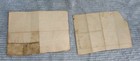 Two Pages Old 1895 Walsh County Nd Treasurer School District Antique Letters