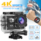 4k Action Camera Sport Video Underwater Waterproof Camera Wifi Remote For Go Pro