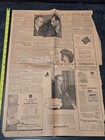 Vintage 1946 Detroit News Tigers Baseball Spring Training Newspaper Page Wwii