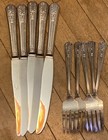 Wm A Rogers Sectional Oneida Ltd Lido Pattern 19 Pc Forks Knife Serving Spoons