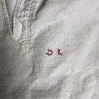 Antique French Edwardian Man s Circa 1900s With Embroidery Gents Dress Shirt