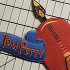 Tom Petty Embroidered Patches   1 Large 6x9 75 Inch    1 Smaller Size 2 75x5 25 