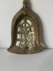 Antique Art Nouveau Ornate Heavy Solid Brass Fireplace Fire Tool Shovel
