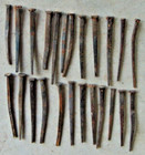 Lot Of 80 Antique Hand Forged 3  Square Head Nails Unused