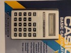 Vintage Casio Lc-311c  Pocket Calculator With Case Brand New