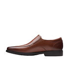 Clarks Lite Ave 26169241 Mens Brown Wide Loafers   Slip Ons Casual
