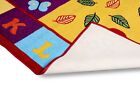 Kids Abc Educational Alphabet Letter Numbers Anti Skid Area Rug - 740