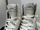 Lake Placid Cascade Girls Figure Ice Skates White Size 3 Youth Beginner Skating