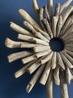 Vintage Beautiful Handmade Driftwood Wreath 18   