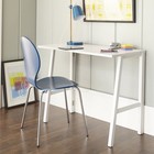 Folding Table Home Office Corner Desk Pc Laptop Table Furniture White