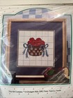 Vintage Victorias Garden Apple Counted Cross Stitch Kit New Old Stock Gvc