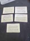 Vintage Credit Charge Cards