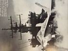 Glossy Black   White F a-18a Hornet Aircraft Poster- Circa 1990s