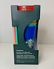 2020 Starbucks Color Changing Reusable Cold Cups 5 Cups  5 Lids  5 Straws 24oz