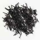 500 Pcs Phillips Truss Head Sheet Metal Self Tapping Screw 18-8   8 X 1  Black 