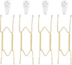 4 Pack Plate Hangers For The Wall  Suitable For 9-11 Inch Art Plate  Stainles   