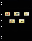  6 00 Scott Value - 2005 Tanzania Butterflies East Africa Scarcer Cv Mnh Nh Umm