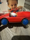 1987-1988 Vintage Ambi Toys Mystery Car Toy Car Red  Made In Holland 