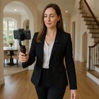 J6 Wireless Lavalier Microphone Dual Lav Mics Phone Dslr