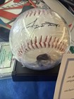 Willie Mays Authenticated Facsimile Autographed Baseball With Holder