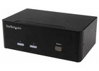 New - Startech 2-port Dual Vga Usb Kvm Switch With Audio   Usb Hub Sv231dvgau2a