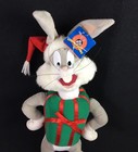 Bugs Bunny 1998 Xmas Present Santa Looney Tunes 21 Inch Plush Original Tag Vtg