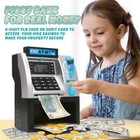 Electronic Piggy Bank Atm Password Money Box Cash Coins Saving For Kids Gift New