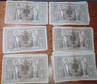 German 1000 Mark Reichsbanknote Berlin April 1910  circulated  35 Count  Jsec