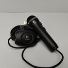Logitech Usb Microphone Wired Pc Mic White Usb Plug Play Computer Karaoke Mic