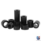 M3 M4 M5 M6 M8 - M12 Black Abs Plastic Spacer Standoff Nylon Thick Round Washers