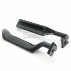 Black Metal Inside Door Handles Pair Lh Rh For Ford F150 F250 F350 Truck 87-96