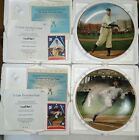 Limited Edition Cy Young   Ty Cobb  Plate Delphi W  Coa   Card  b 