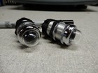 Bulgin Panel Indicators Miniature Bayonet Base Chrome Bezels Great Design  Qty 2