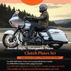 1999-2017 Twin Cam Extra Clutch Friction Steel Plates For Touring Softail Dyna