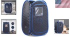 Foldable Full Body Sauna Tent For Relaxation And Detox - Easy Setup   Travel