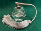 Vintage Clear Crystal Glass Perfume Decanter With Atomizer Free Shipping