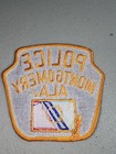Police Montgomery Alabama Embroidered Patch 3 25  X 3  Sew On  Free Shipping