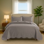 Soft Quilt Bedspread Coverlet Bedding Throw Reversible Comforter Set With Pillow