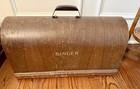 Singer Bentwood Sewing Machine Carrying Case Full Size 15 66 201 Top Lid Only