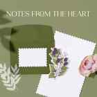 Stampin  Up  Paper Pumpkin Notes From The Heart Full Kit With Stamps   Ink Spot