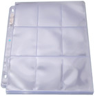 25 Ultra Pro Platinum 9-pocket Card Pages Sheets Protectors Collectible Sports