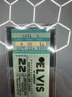 1977 Full Ticket 9 22 77 Elvis In Huntington Wv Elvis Died 8 16 77 Psa 6 