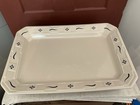 Longaberger Woven Traditions Classic Blue Large Rectangle  Platter  17  X 12 