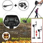 Metal Detector Hunter Waterproof Deep Sensitive With Earphone Shovel Ep