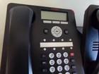 Lot Of 2 Avaya 1408 Digital Ip Business Phones  1 Wallmount 1 Table Stand