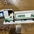 1992 Vintage Hess 18 Wheeler And Racer With Lights  Racer With Friction Motor
