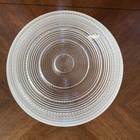 Vintage Retro Clear White Flush Mount Ceiling Glass Light Shade